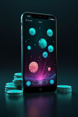 Smartphone met Foxygold Casino app