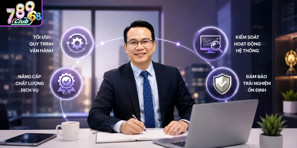 Tống Thanh - CEO Dẫn Dắt Đổi Mới Công Nghệ Tại 789CLUB Những bước phát triển của 789CLUB dưới thời CEO Tống Thanh