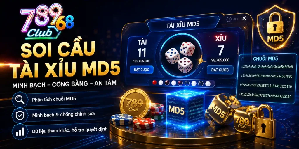 Soi Cầu Tài Xỉu MD5 - Tổng hợp 5 Phương Pháp Hiệu Quả 2026 Soi cầu tài xỉu MD5 là gì và hoạt động như thế nào?